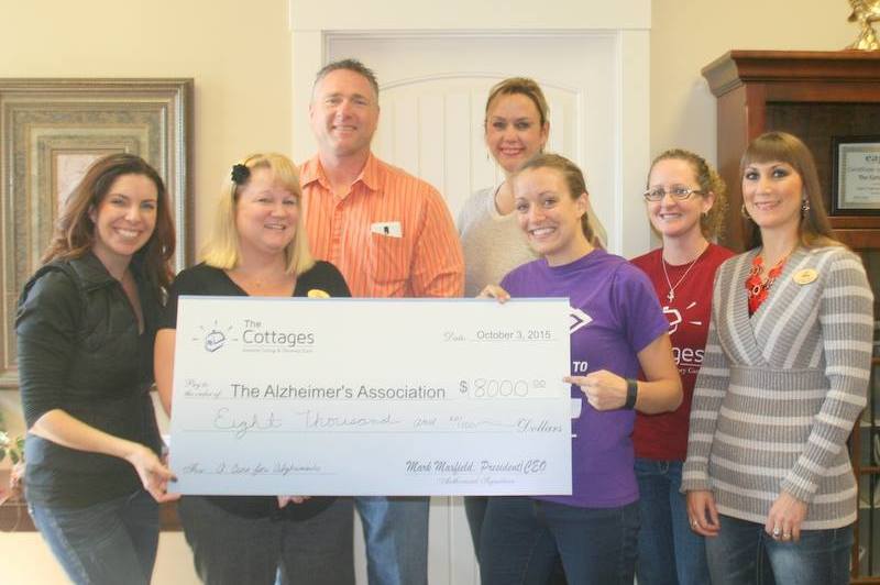 idaho cottages assisted living memory care give back to alzheimers association