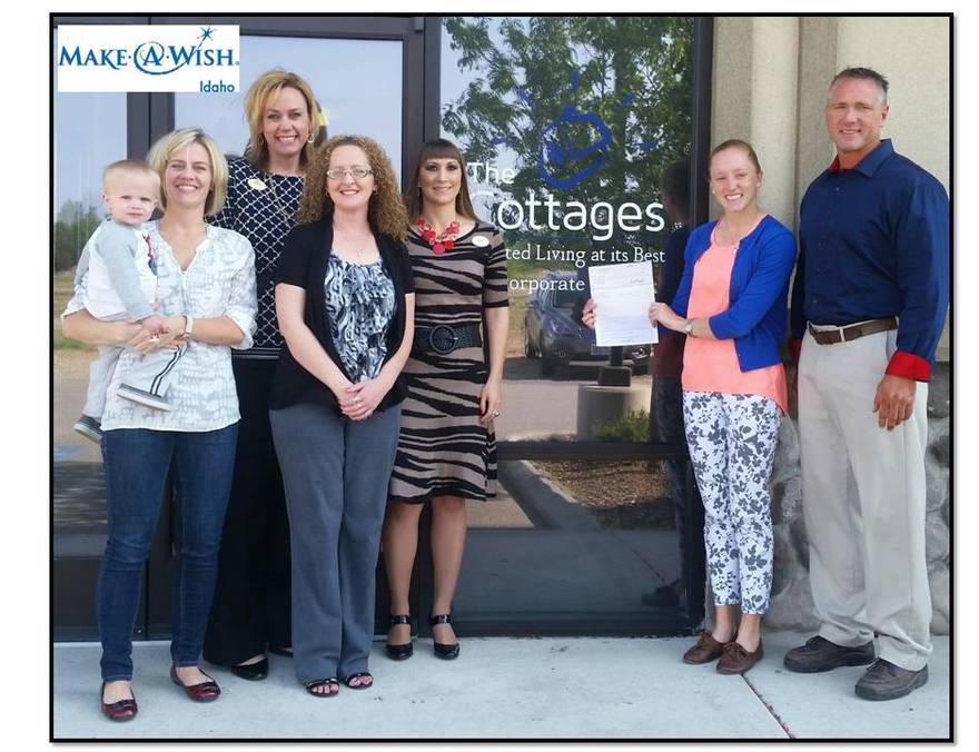 idaho cottages assisted living memory care give back to make a wish