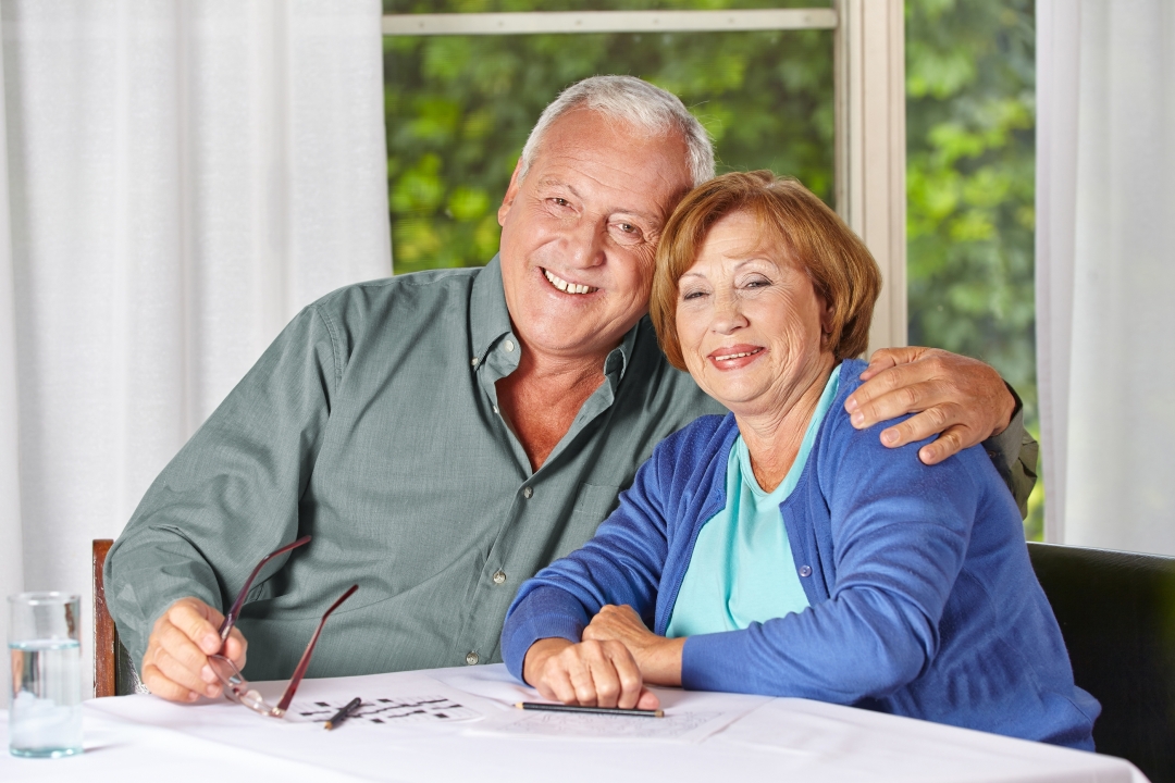 Assisted Living and Memory Care happy couple