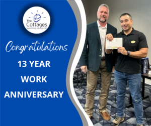 the cottages assisted living work anniversary