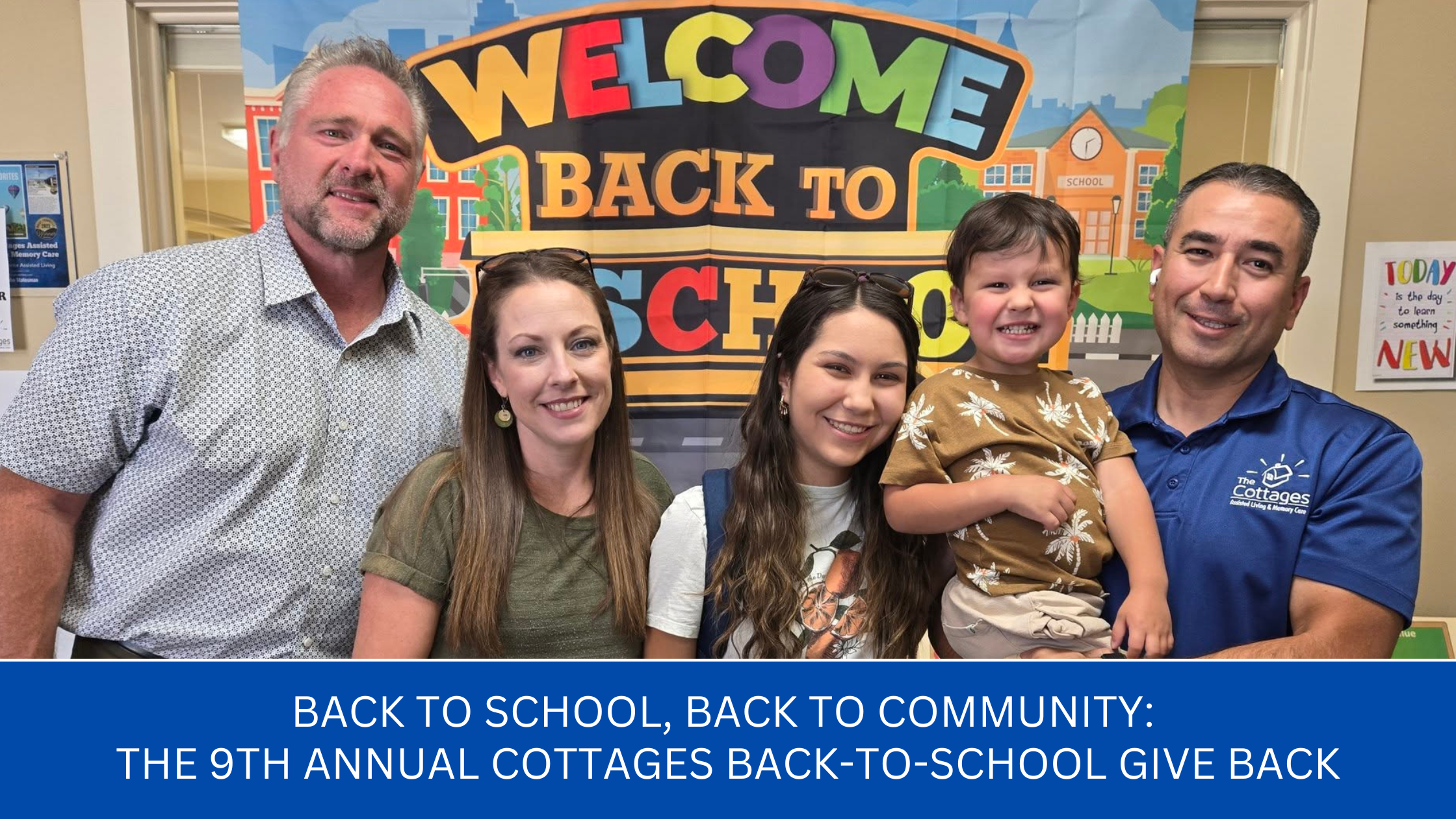 The Cottages Back to School Give Back