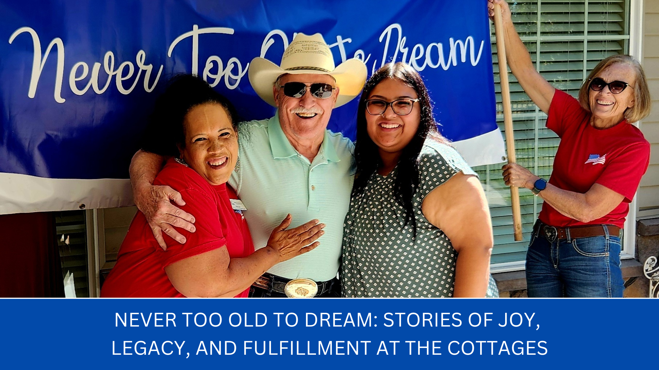 never too told to dream the cottages Steve