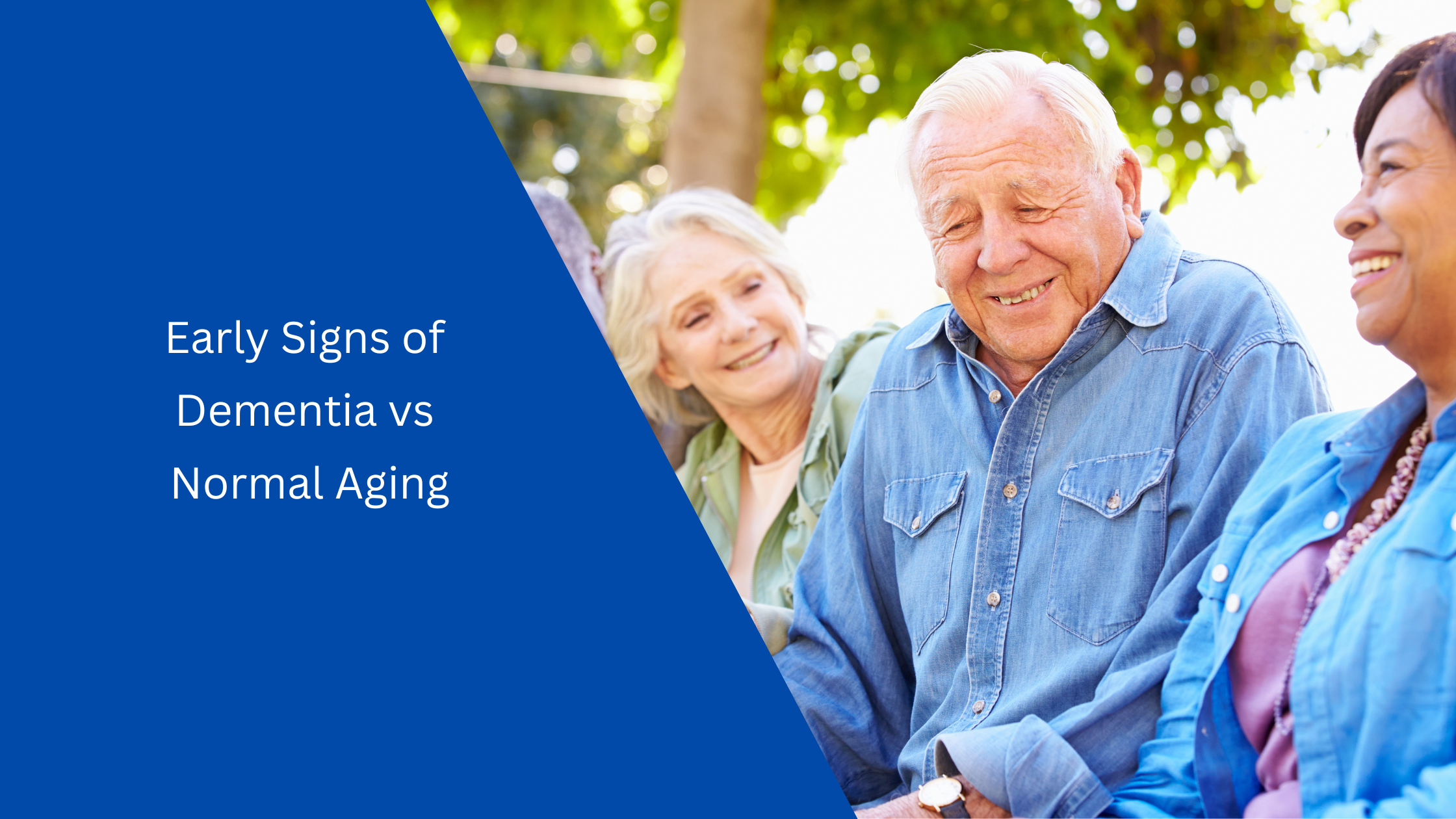 early sign of dementia vs normal aging